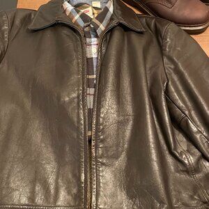 Vintage 1970's SHIELDS Leather Jacket (Brown) – Rare, Small Fit – Read Descripti